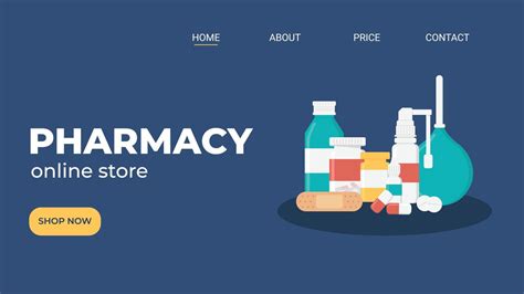 online pharmacy website.